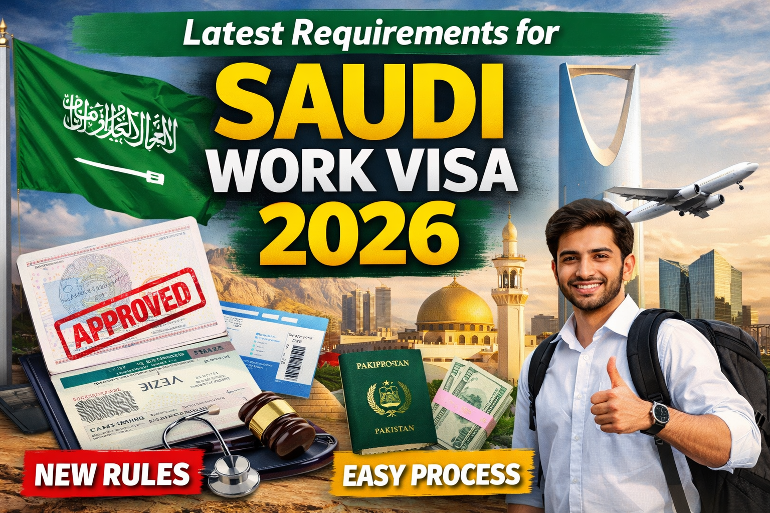 Latest Requirements for Saudi Work Visa 2026