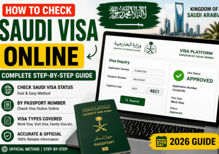 How to Check Saudi Arabia Visa Online by Passport number in 2026