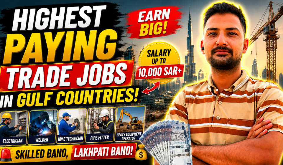 Highest Paying Trade Jobs in Gulf Countries 2026