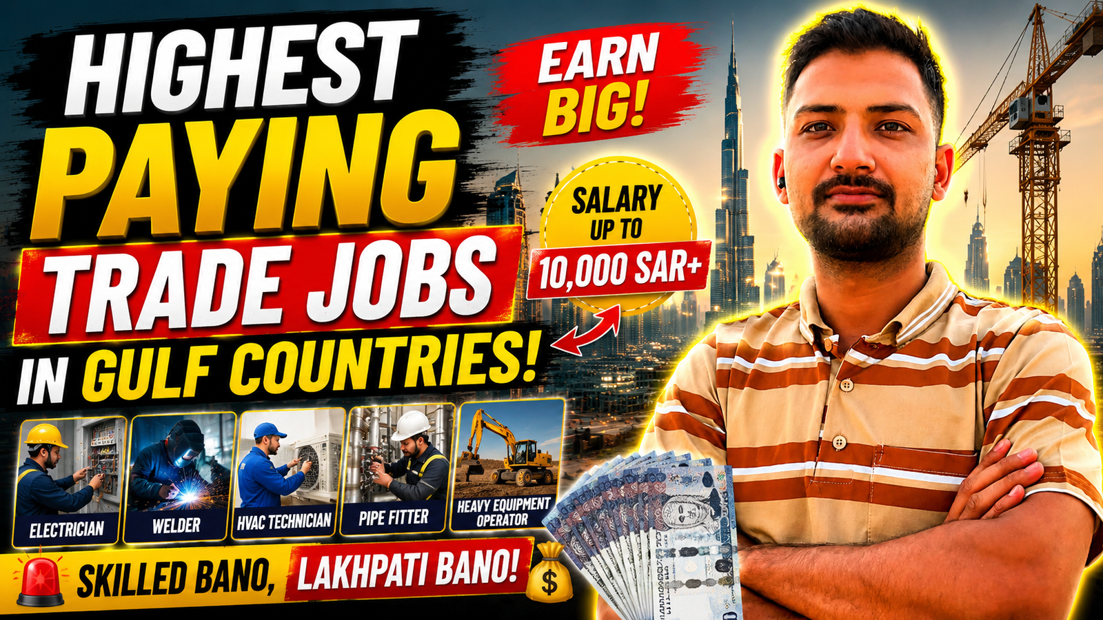 Highest Paying Trade Jobs in Gulf Countries 2026