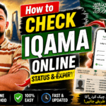 How to Check Iqama status online