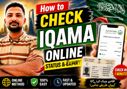 How to Check Iqama status online
