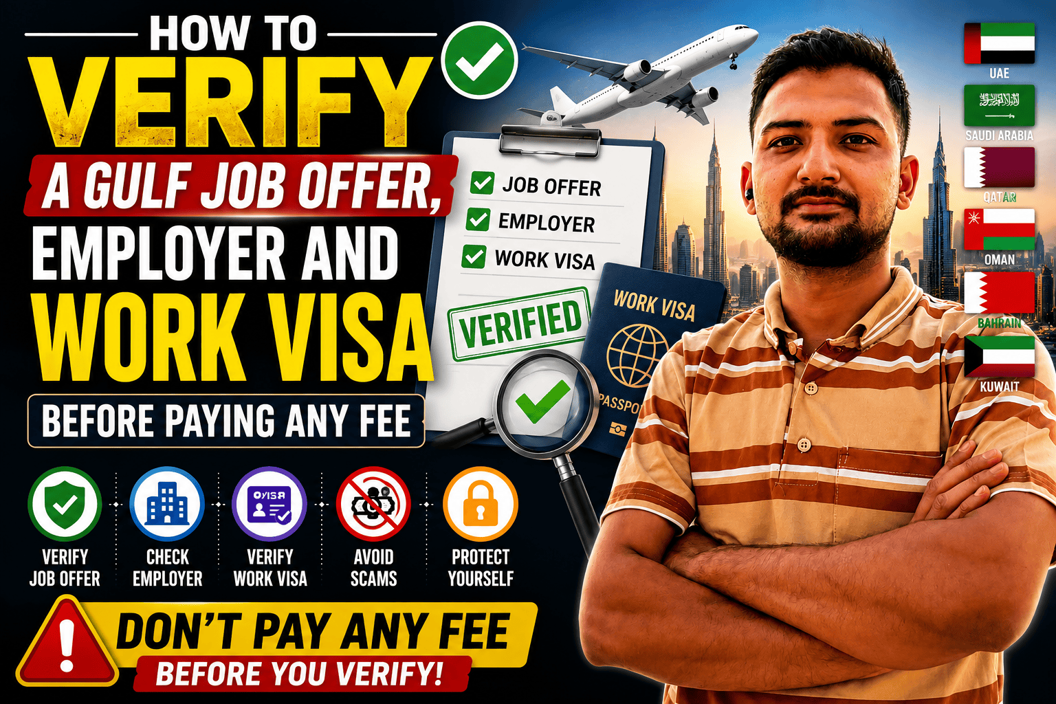 How to Verify a Gulf Job Offer