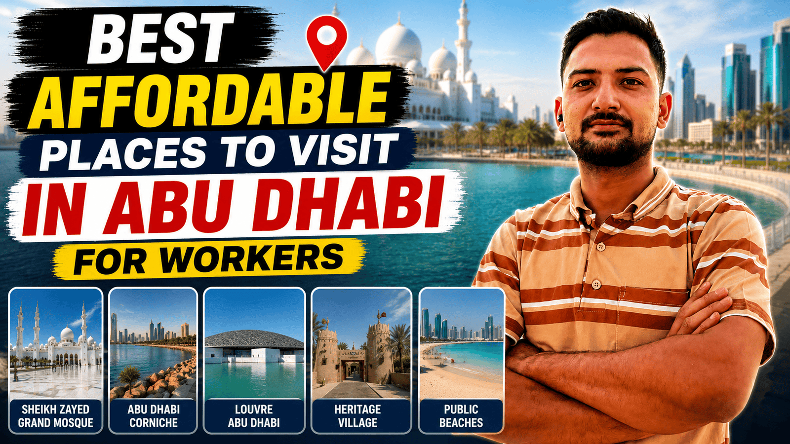 Best Affordable Places to Visit in Abu Dhabi for Workers