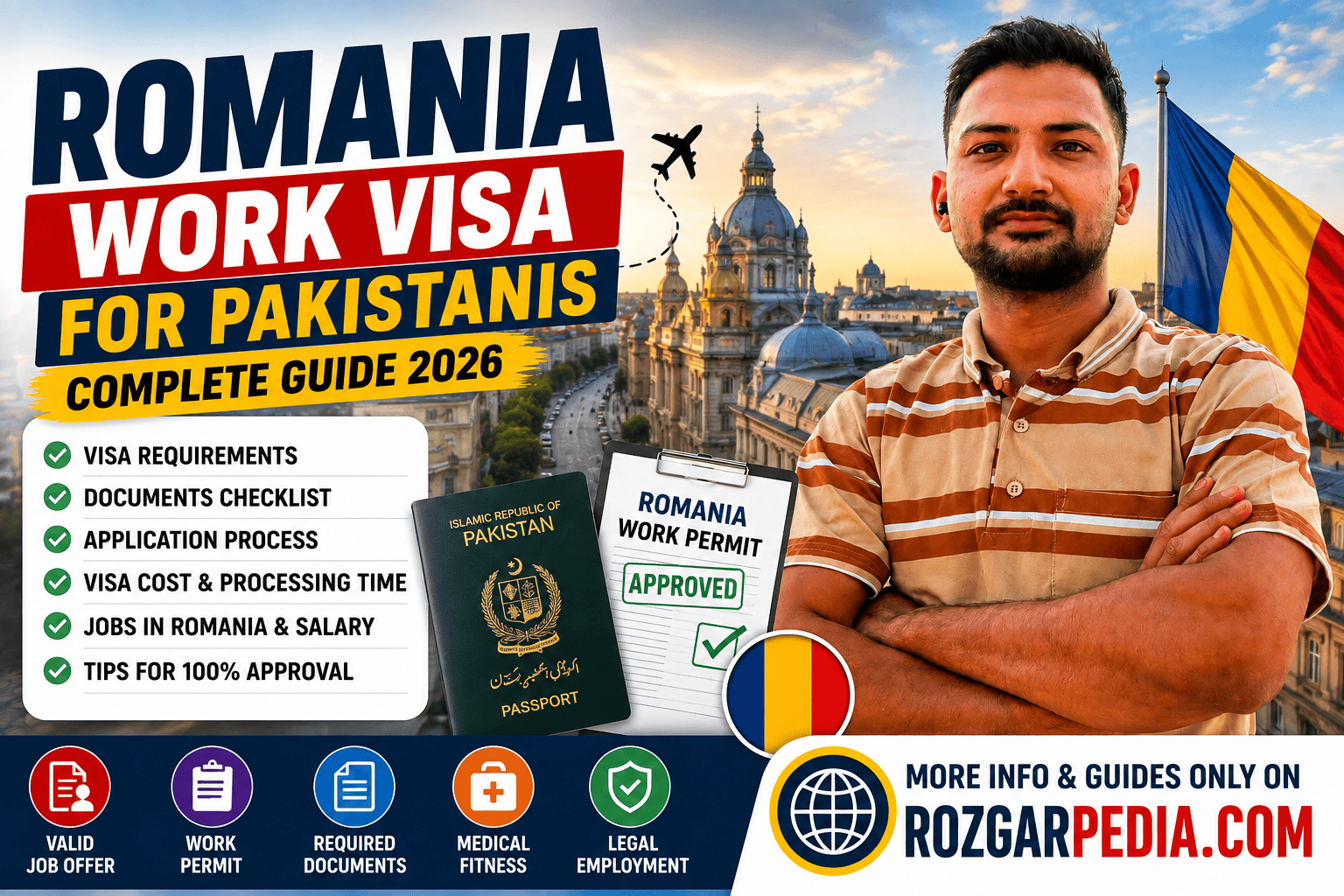 Romania Work Visa for Pakistanis 2026